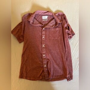 Men’s Goodfellow & Co short sleeve button down tee